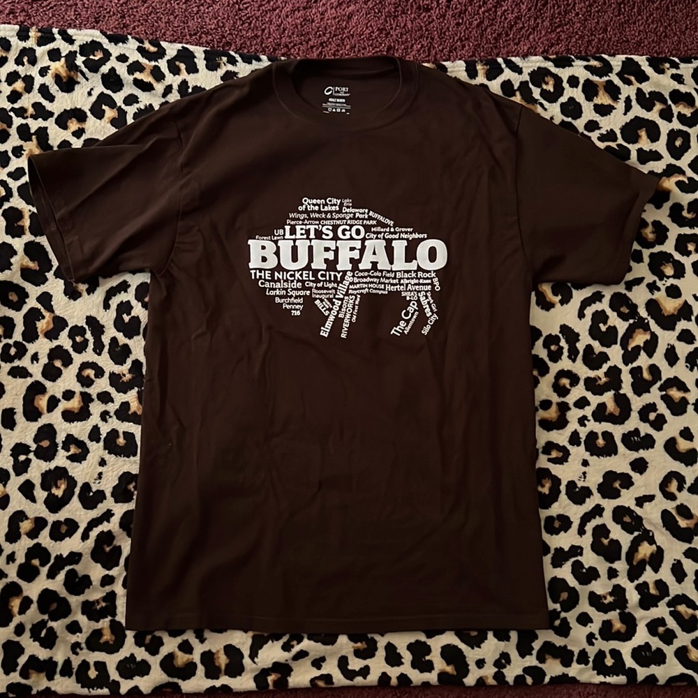 Port and Company Buffalo T Shirt 🦬